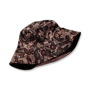 Steve Madden Reversible Satin Paisley Print Bucket Hat